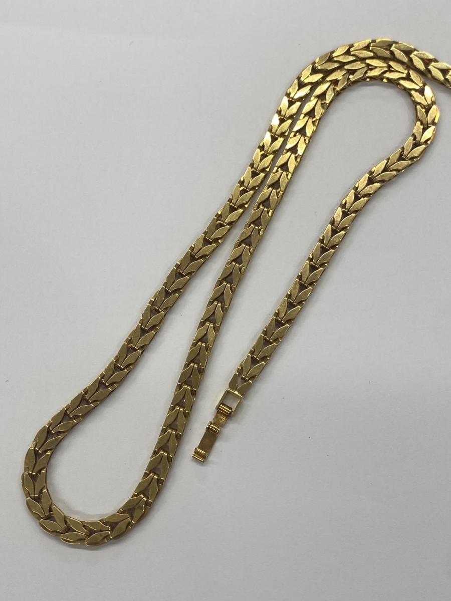 G ネックレス K18 24g