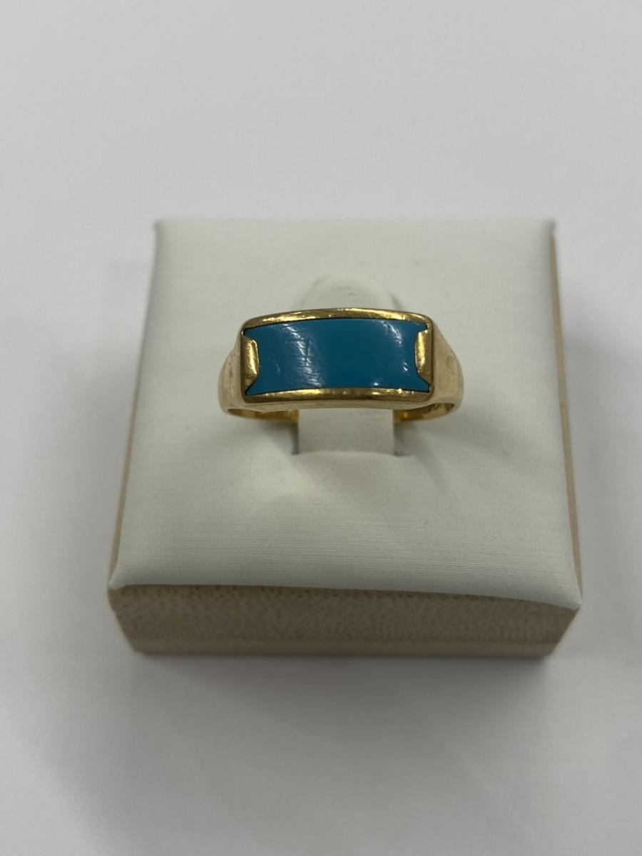 G リング K18　1.8ｇ 石付