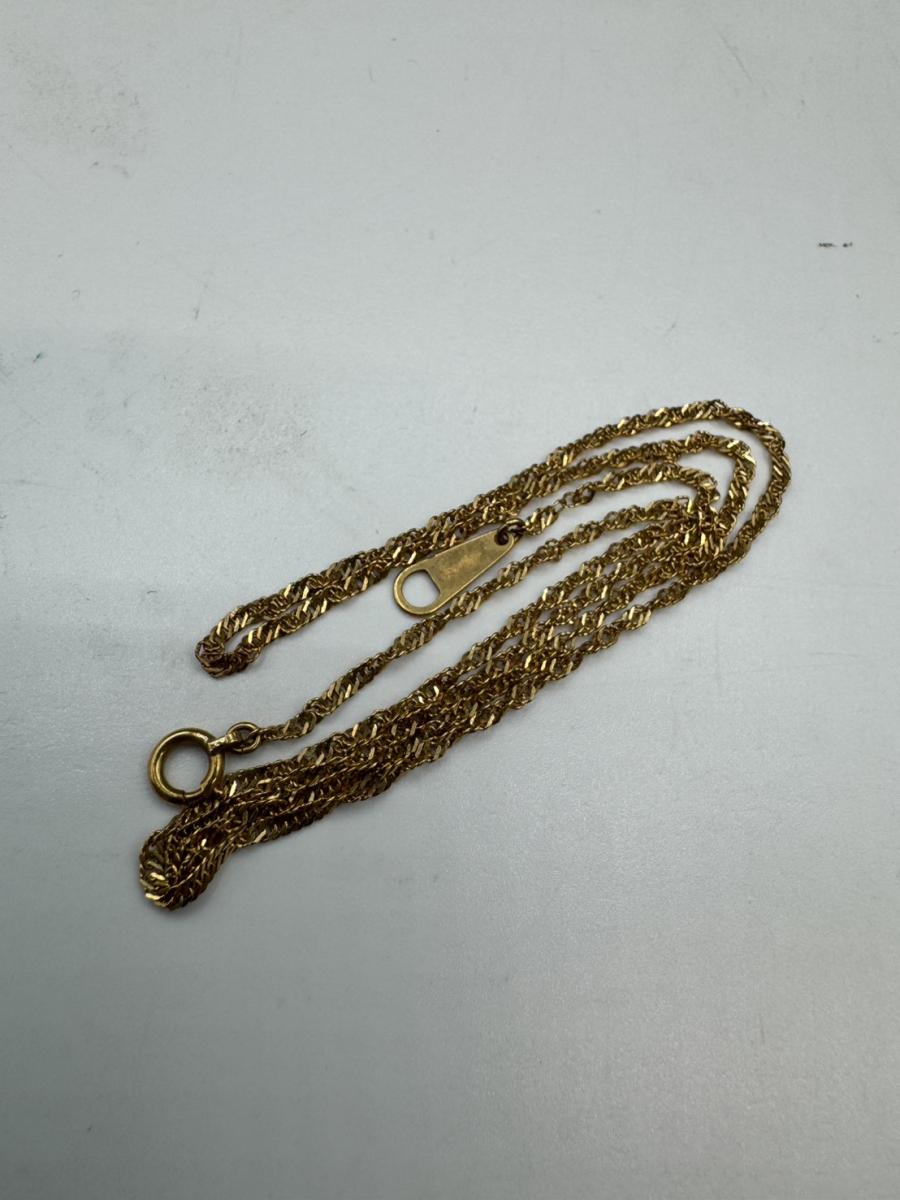 G ネックレス ネックレス　k18　1.8g