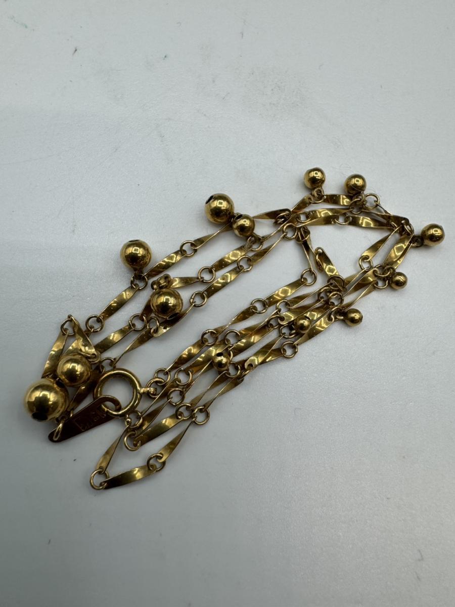 G ネックレス k18 3.4g