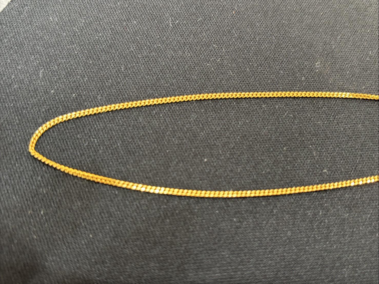 G ネックレス k18 3.0g