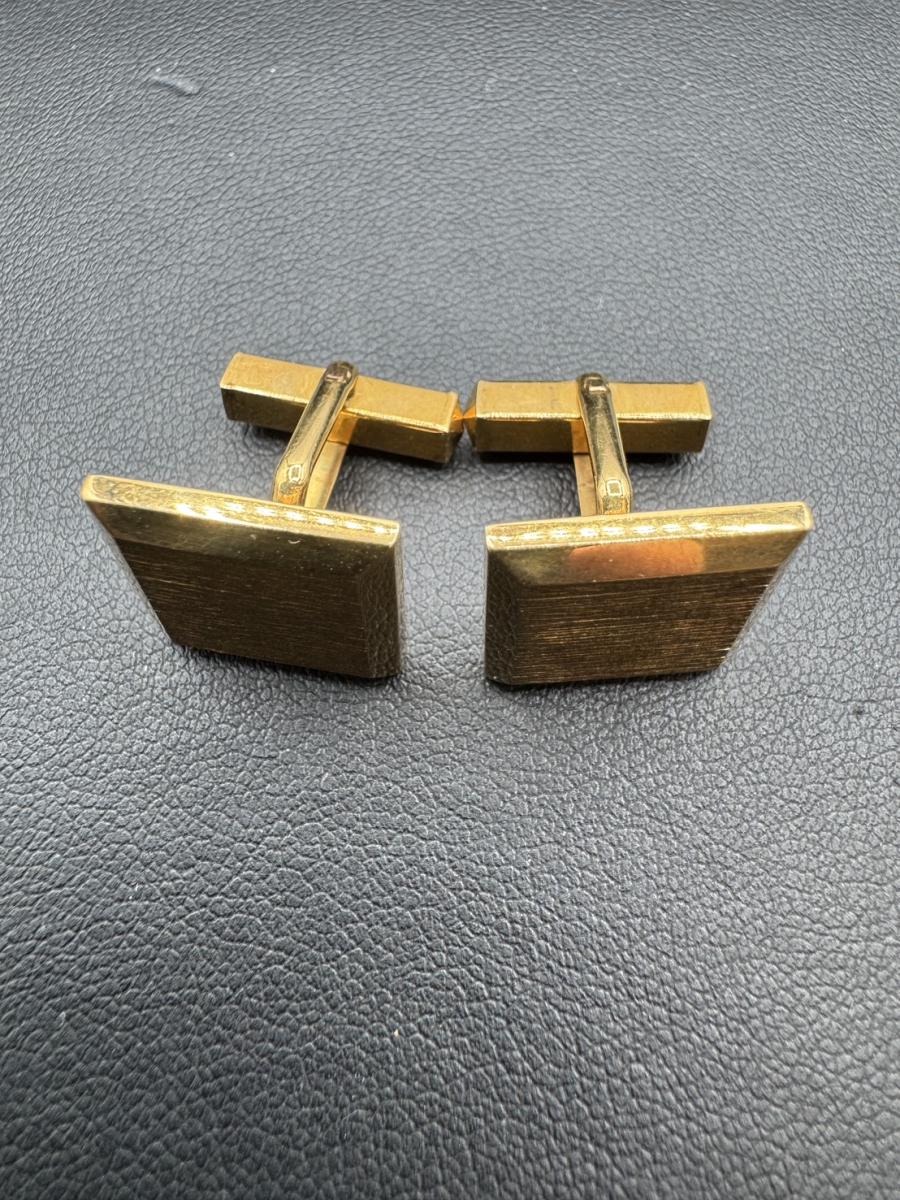 G 地金 カフス　K18 6.0g