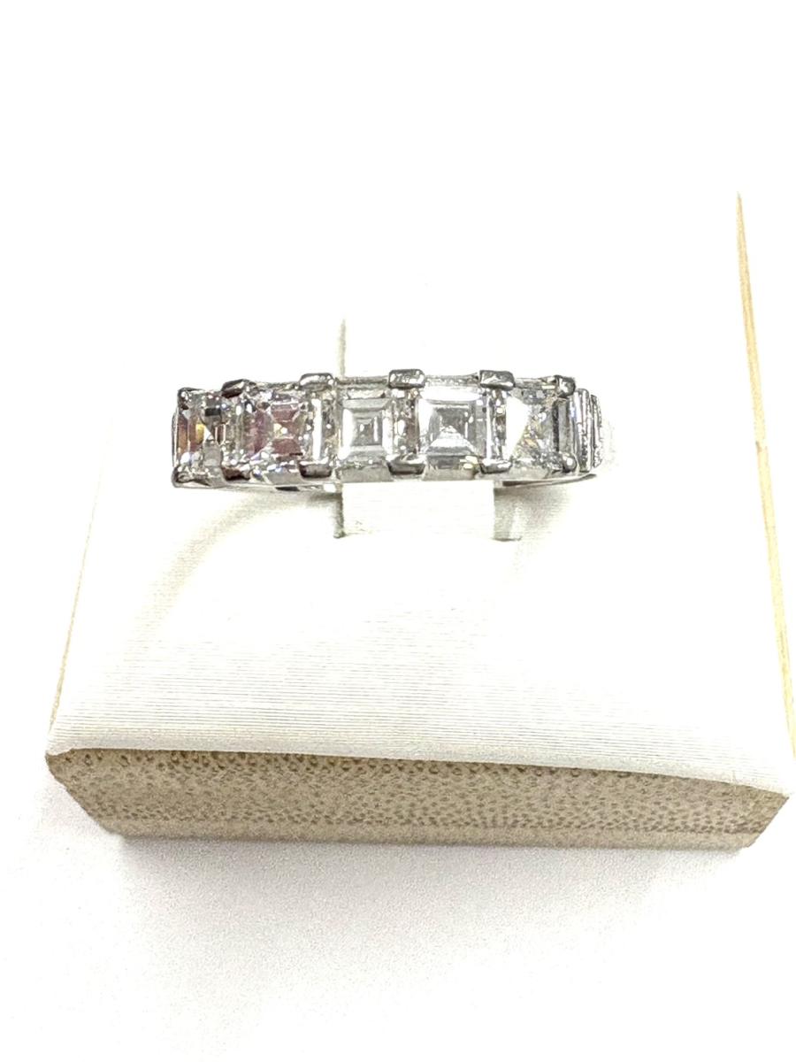 P リング PT900  ダイヤ付