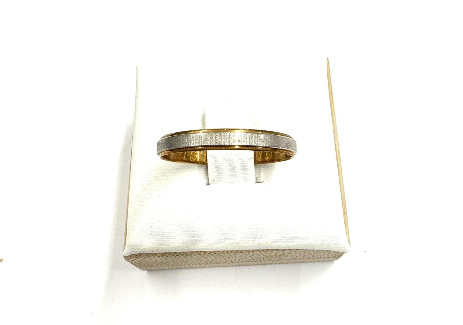 G リング K18 pt850　1.6g