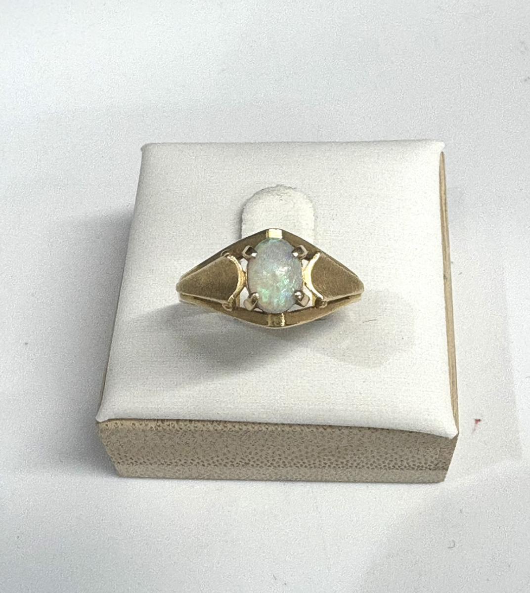 G リング K18 石付リング　2.0g