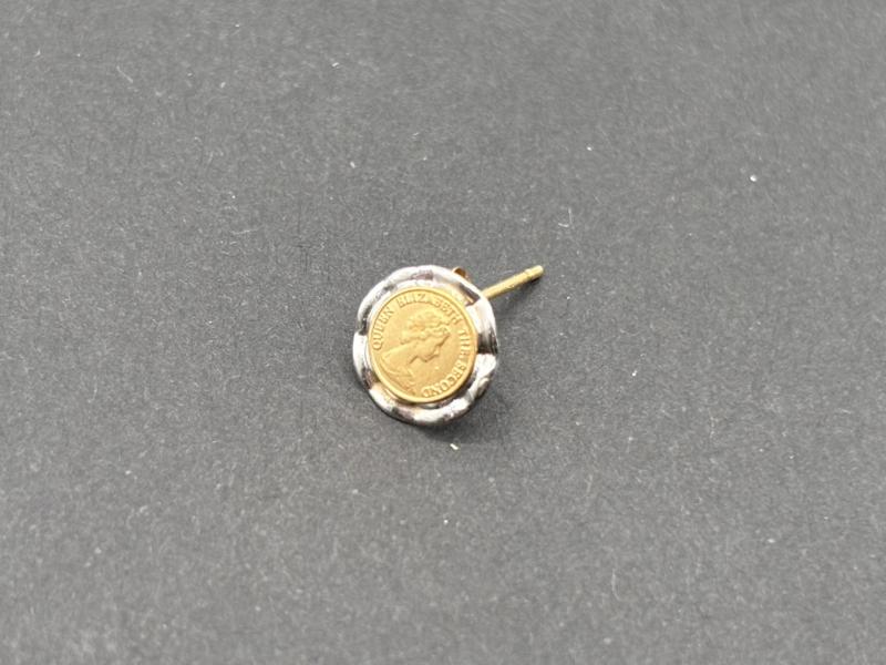 G 地金 ピアス　PM 0.3g