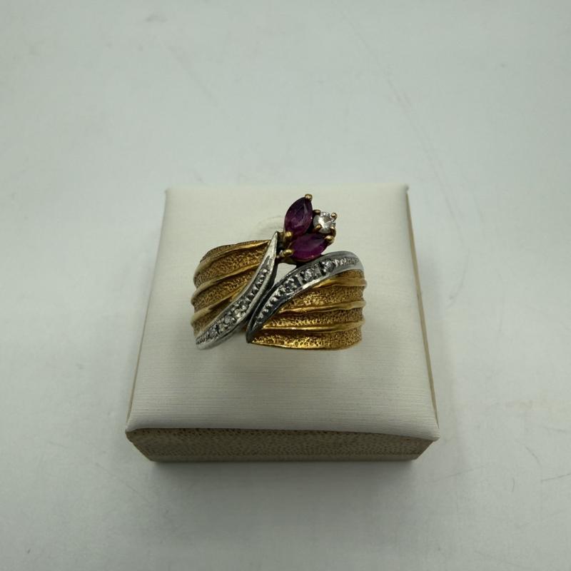 G リング K18pt900 石付　4.5g