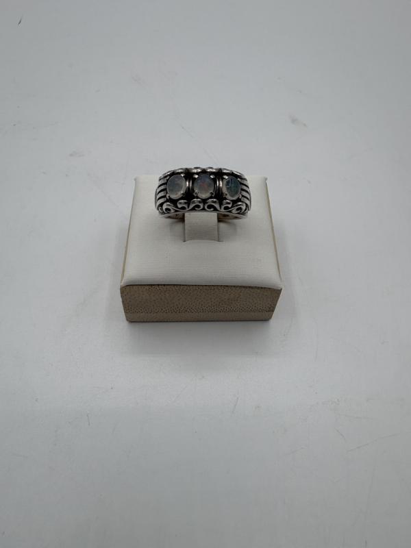 SV 地金 石付リング　9.1g