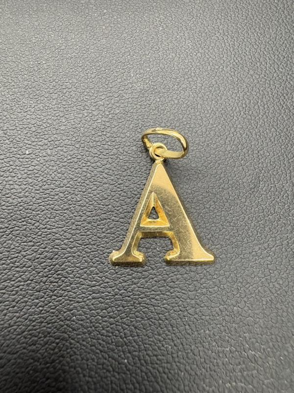 G 地金 K18　チャーム0.8g