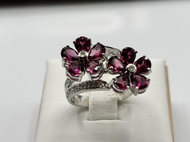 G リング K18　6g 石付き