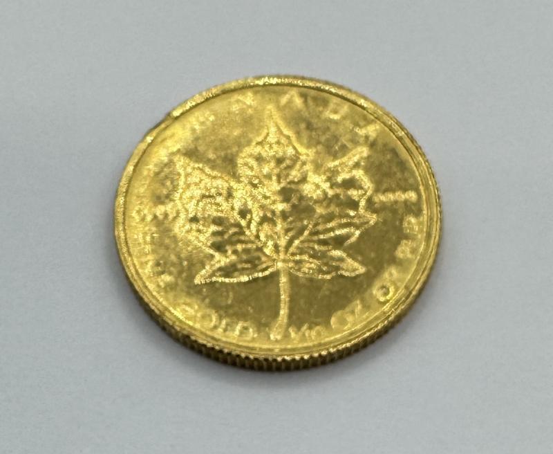 G 金貨 メイプルリーフ金貨　１/１０oz