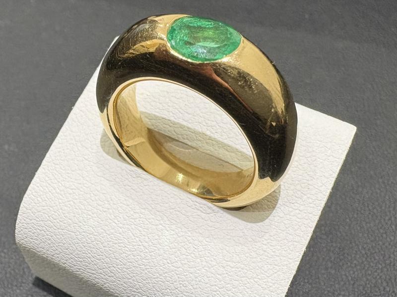 G リング K18　石付　15.2g