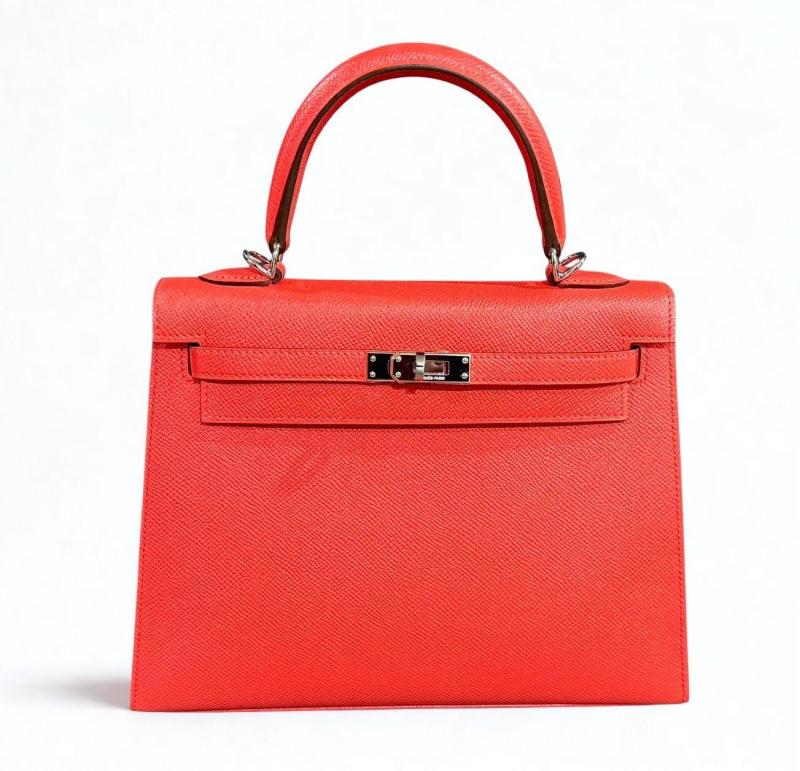 エルメス ケリー25ピンク
