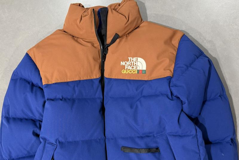 グッチ ノースフェイスコラボダウン