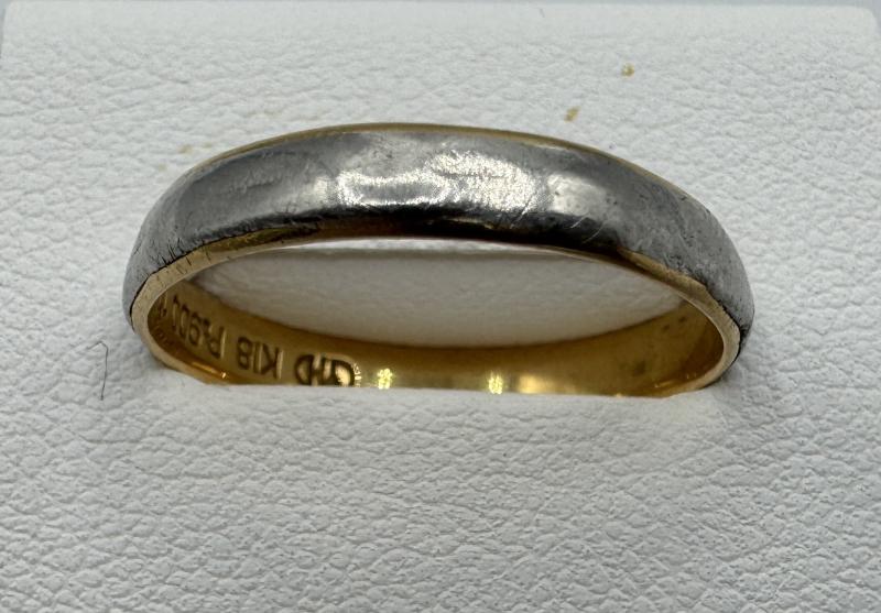 G リング k18　pt900　2.3g