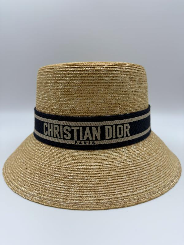 ディオールオム ストローハット