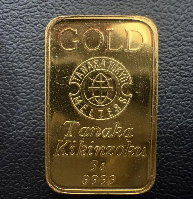 G インゴッド 田中貴金属インゴット　5g