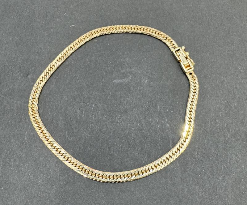 G 地金 k18　ブレスレット　5.1g