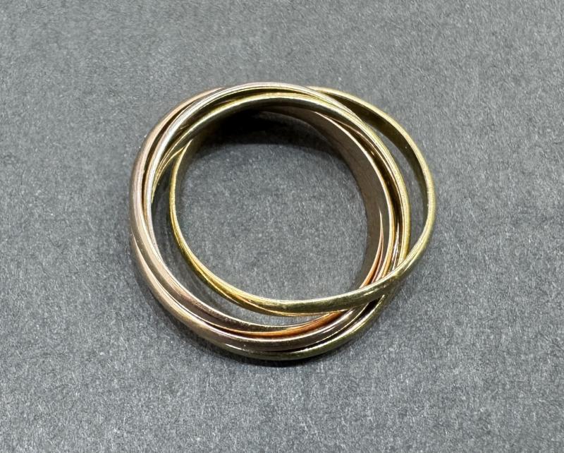 G リング k18　pt900　7.7g