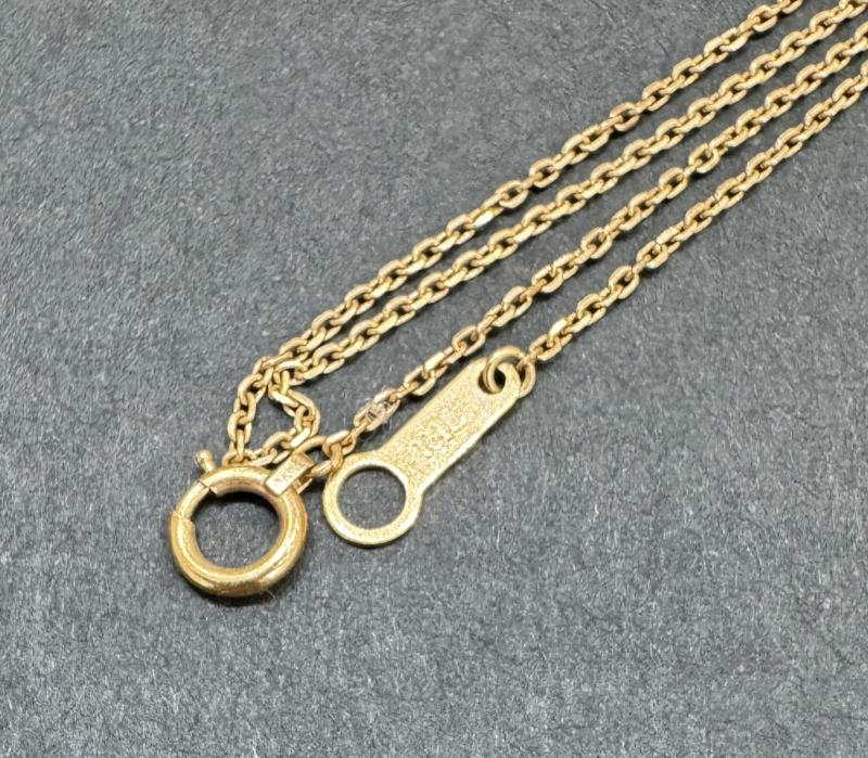 G ネックレス k18　1.3g