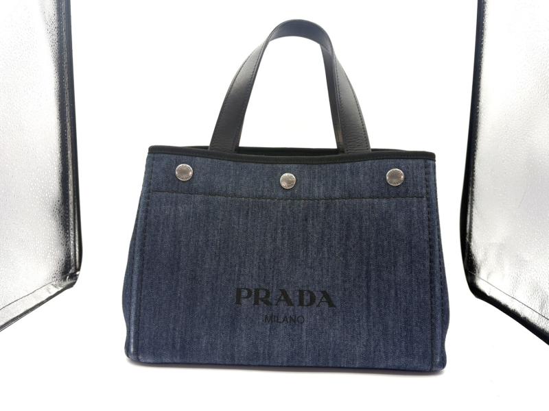 プラダ デニムトートバッグ　1BG311