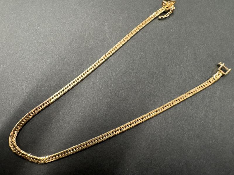 G 地金 K18 ブレスレット　3.2g