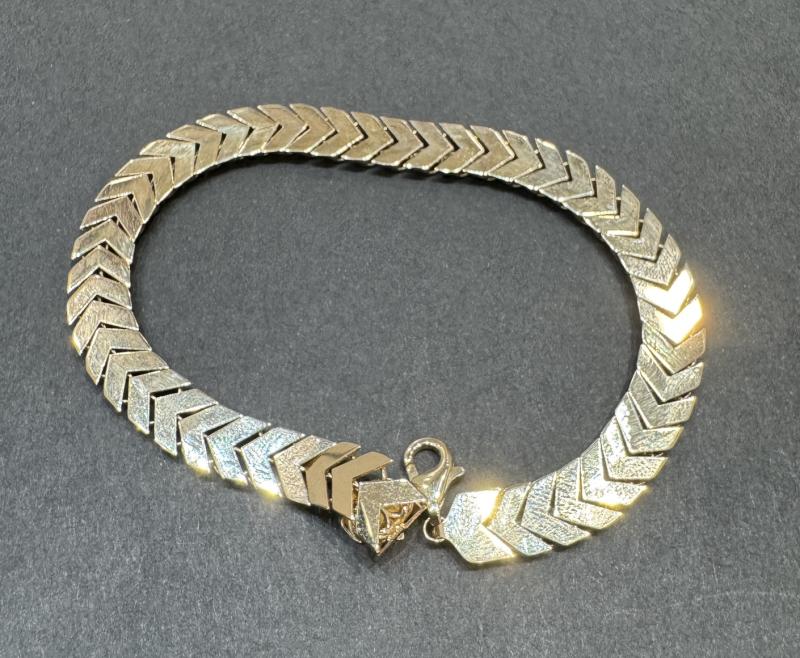 G 地金 ブレスレット　k18　7.6g