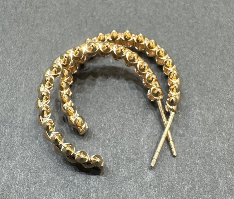 G 地金 ピアス k18 5.0g