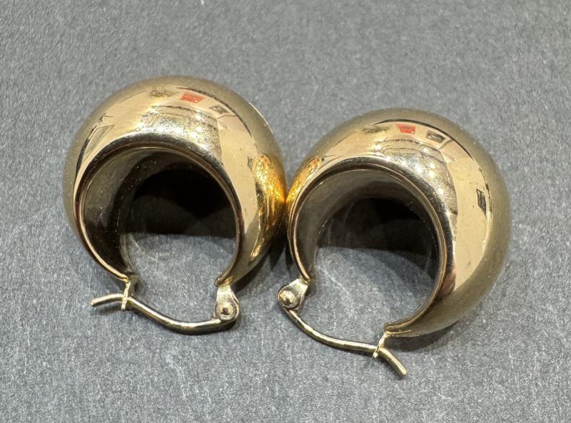 G 地金 ピアス　k18 3.2g