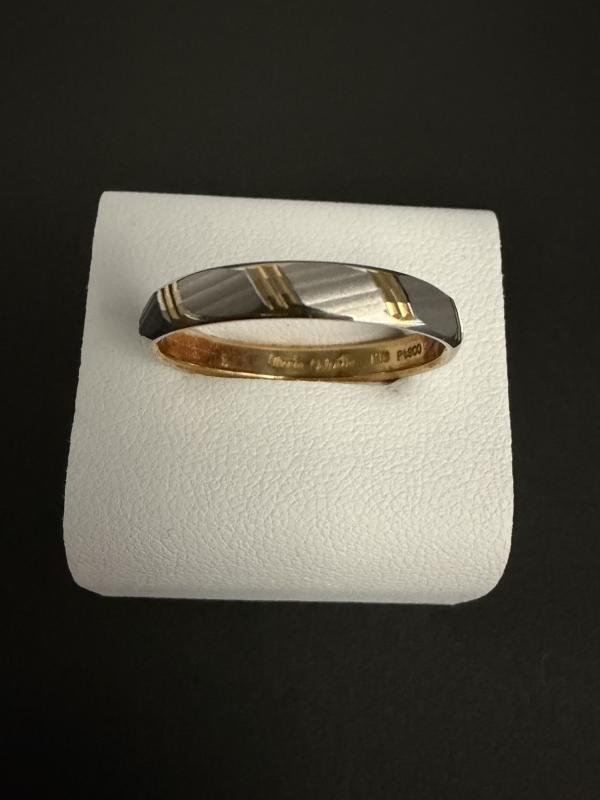 G リング K18 Pt900 4.1g