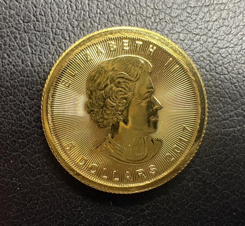 G 金貨 メイプルリーフ金貨　3.1g