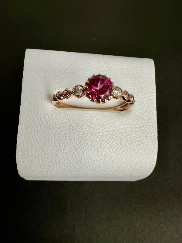 G リング K10 1.0g 石付き