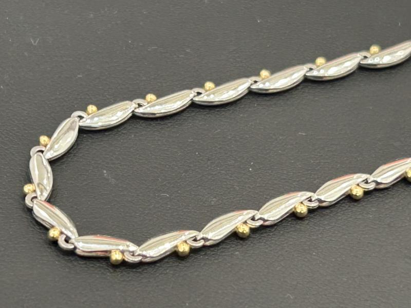 G ネックレス K18　PT850　12.6ｇ