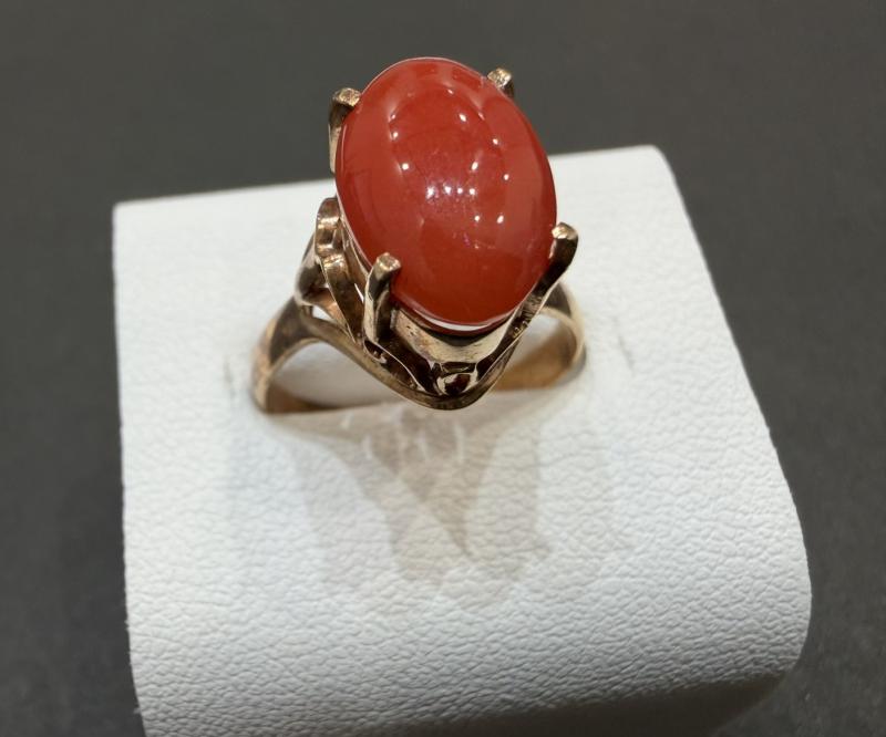 G リング K18 1.8g 石付き