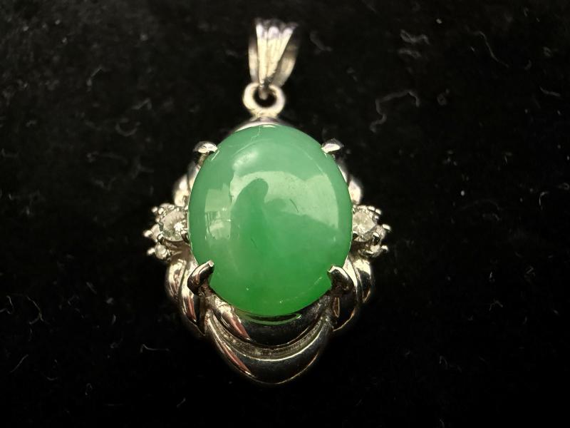 P 地金 PT900 石付　5.1ｇ