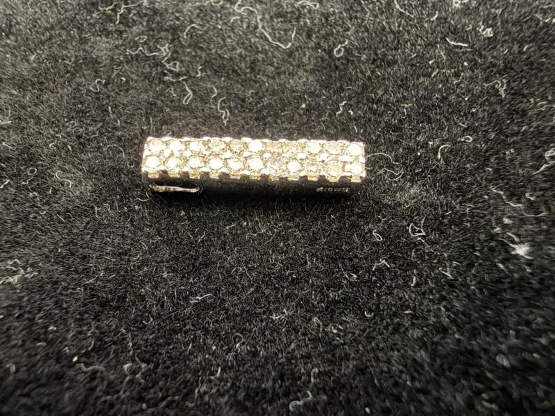 G 地金 K18WG 石付　0.5ｇ