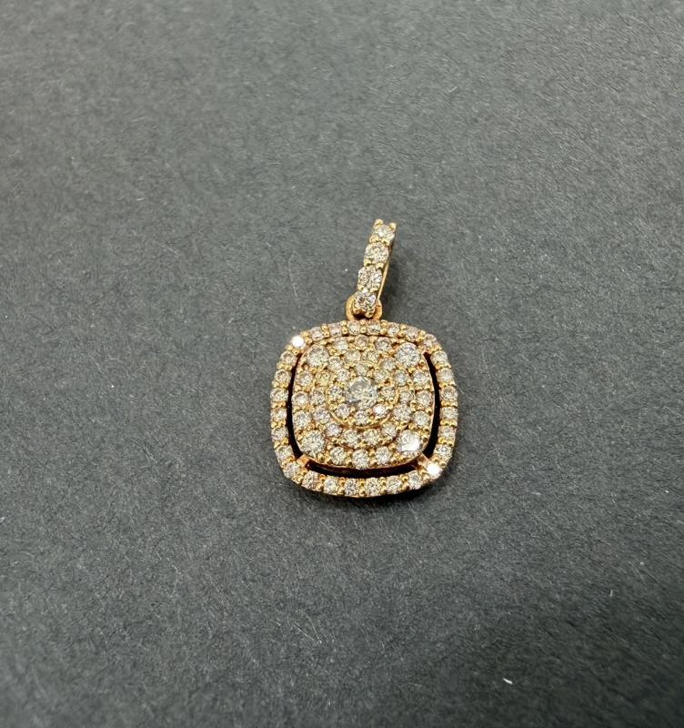 G 地金 K18 1g 石付き