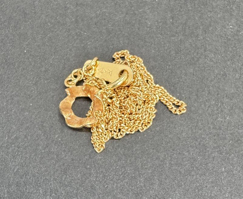 G ネックレス ネックレス　k18　2.3g