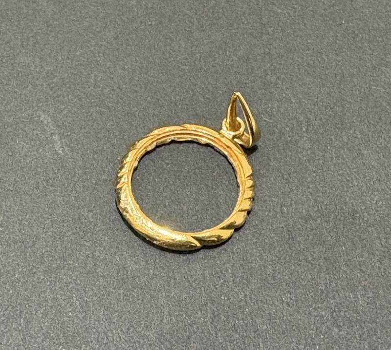 G 地金 K18  枠 2.0g