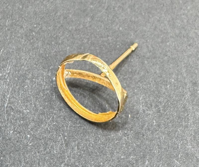 G 地金 k18 0.4g