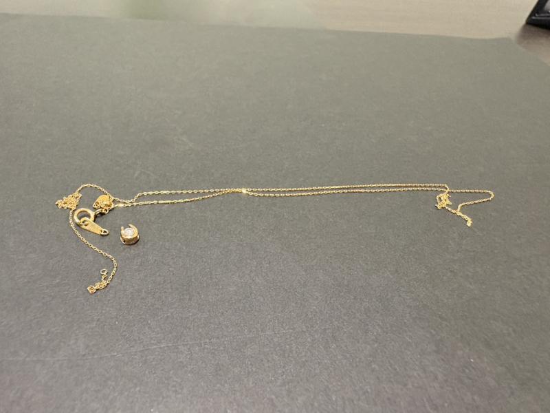 G ネックレス K18 　0.7g
