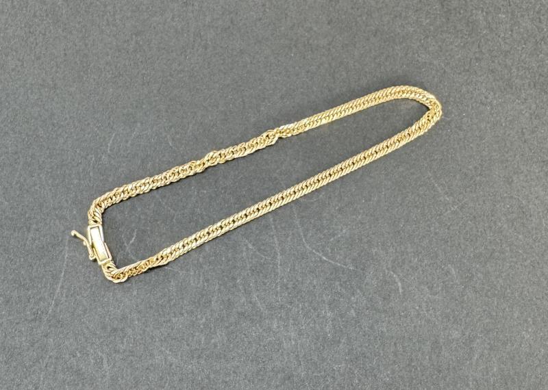 G 地金 ブレスレット　k18　5.3g
