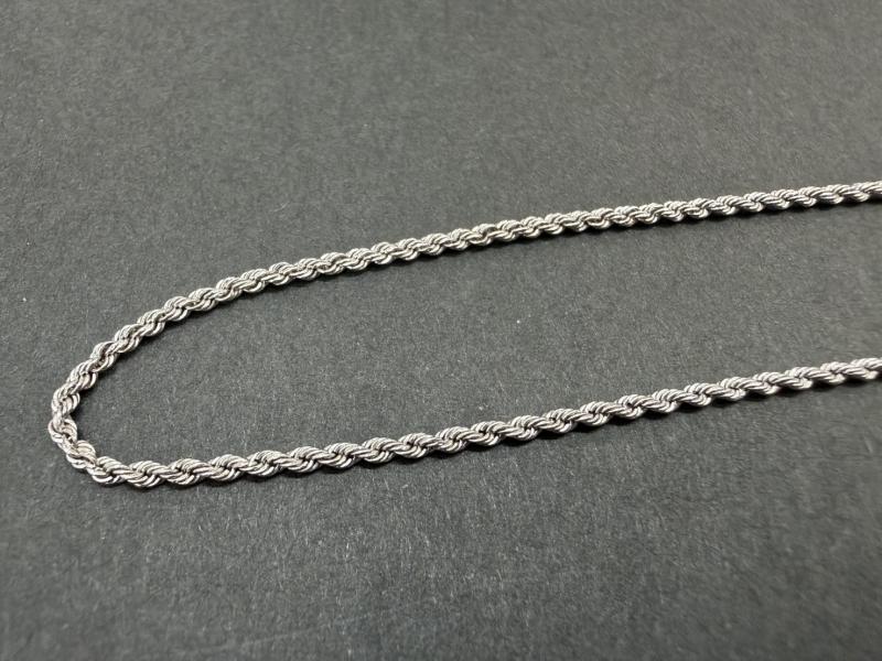 G ネックレス K18WG 1.1g