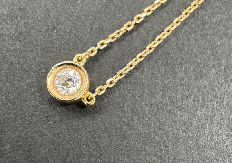 G ネックレス k18　1.3g