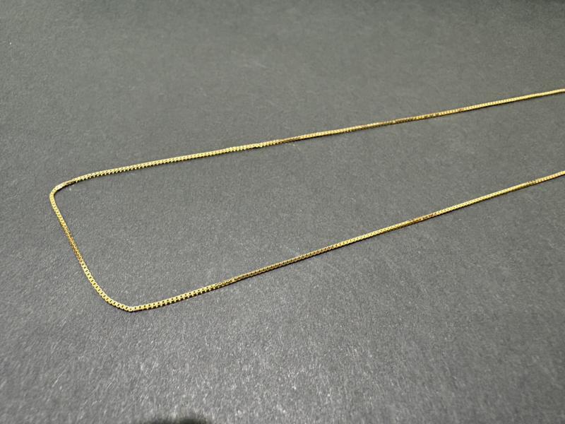 G ネックレス K18 切れてるネックレス　０.７g