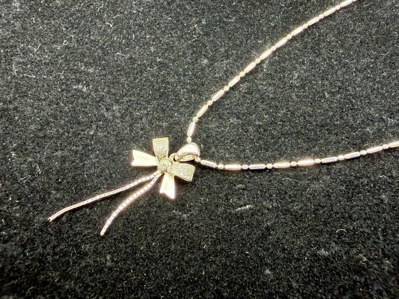 G ネックレス K14W　3.5ｇ