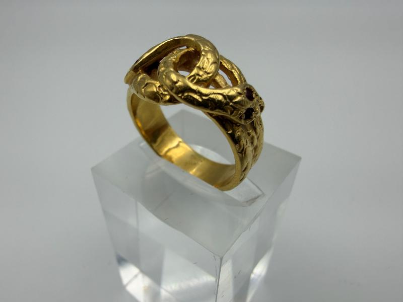 G リング K18　石付　7.3ｇ