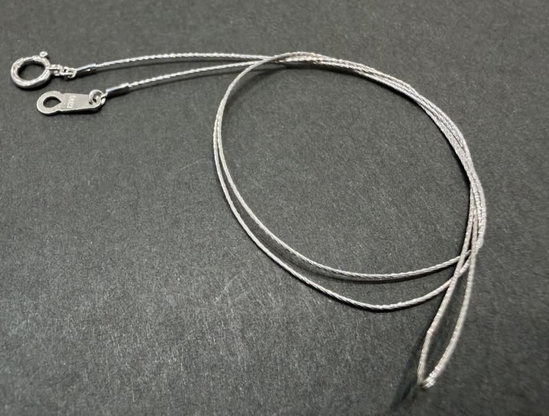 G ネックレス K18WG 1g