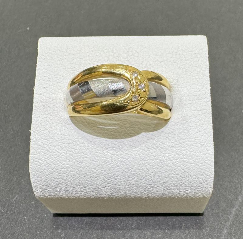 G リング k18 pt900 4.6g