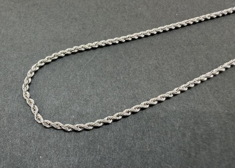G ネックレス K18WG 1.1g